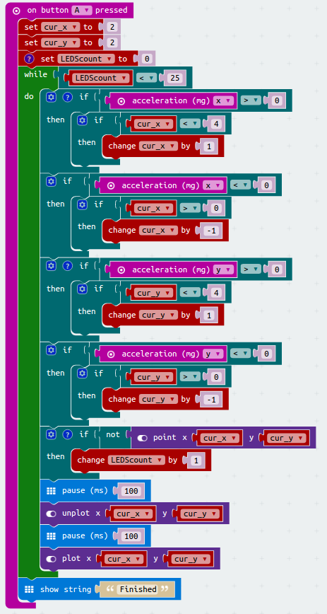 Microbit Game - Fill It Up