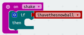 Microbit Game - Snowball Fight