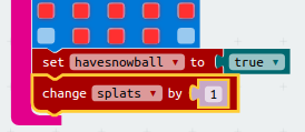 Microbit Game - Snowball Fight